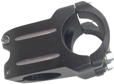 CarbonEnmy MTB BMX Vorbau 31.8mm Kurz 40mm 7° Aluminium CNC Fahrrad Vorbau Sandgestrahlt Gabelschaft 28.6mm Blau Rot Gold (Schwarz)