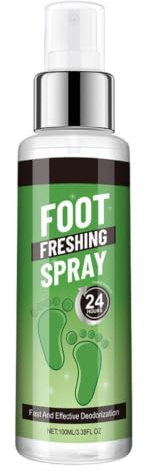 Spray para pies de atleta Spray Desodorante Portátil Refrescante No | Eliminador de olores en calzado para adultos, zapatillas, botas laborales, tacos, bolsas deportivas, hogar y viajes