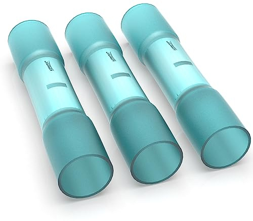 AUPROTEC Schrumpfverbinder blau 1,5-2,5 mm² im Set 5 bis 100 Leitungsverbinder wärmeschrumpfend Auswahl: 10 Stück