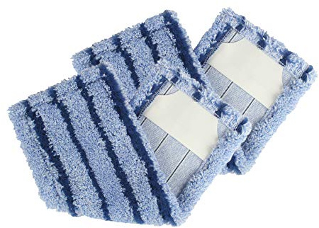 Lot de 2 serpillères Bellanet Allrounder - 40 cm - Housse de rechange pour tous les supports pliants courants - Avec fibres à poils