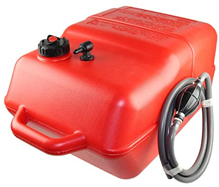 Kraftstofftank Big Joe mit Pumpball und Schlauch │ Benzintank │ Tankerweiterung │ Reservetank │ Benzinkanister mit Kraftstoffschlauch │ 30 Liter & 2 m Schlauch