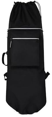Dostear Cruiser Skateboard Rucksack Zubehör Longboard Tragetasche Kinder Tasche Skate Skater Erwachsene SchutzhüLle Schwarz 84 cm X 32 cm