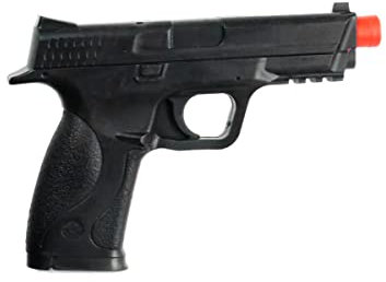 Horror-Shop Pistola di Gomma Decorazione Arma