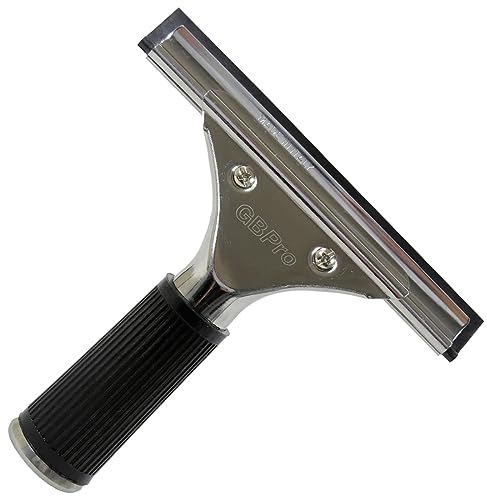 GBPro Professioneller Fensterabzieher aus Edelstahl, 15 cm, ultimatives Fensterreinigungsgerät