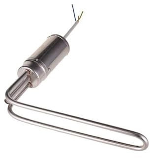 Élément Chauffant Chauffe-Eau Solaire 220V 1500W, 47mm, Chauffage électrique auxiliaire à Angle Droit, avec contrôle de la température