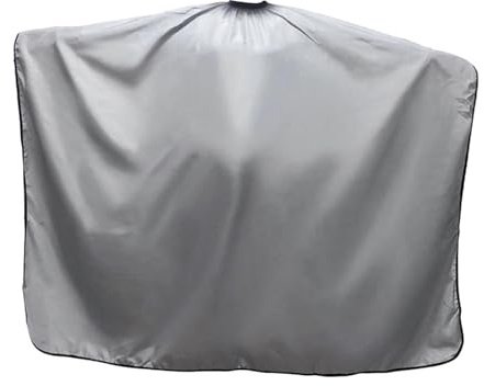 Fonowx Paño para cortar el pelo, capa profesional para peluquería, vestido de peluquero, delantal de peluquería, capas para corte de pelo, GRIS