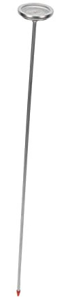 POPETPOP Thermomètre Précis Thermomètre à Compost pour Jardin Sonde en Acier Inoxydable 50 Cm Mesure Température de 10 à 100°c Outil Fiable pour Surveillance Sol Extérieur