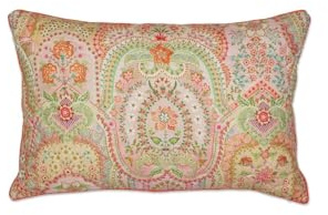 Pip Studio Quilted Zierkissen Jabali Flower Koralle