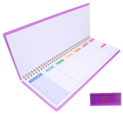 DOITOOL Wöchentlicher Planer Ohne Datum Abreißbare Notizen Stundenplan Für Zuhause Und Büro Eleganter Kalender Für Effektives Zeitmanagement Und Organisation