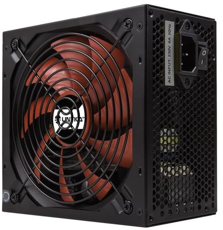 Source d'alimentation ATX 700 W, efficacité 80 Plus, Plusieurs Sorties, compatibilité avec Les systèmes de Jeu, idéal pour Les PC Haute Performance.
