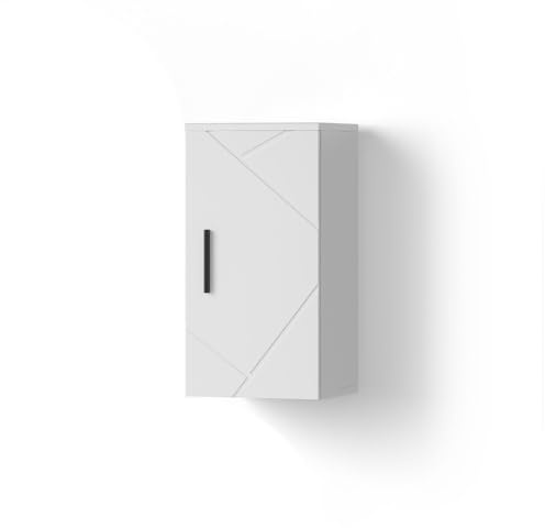 Livinity Badschrank Ronco, Weiß Hochglanz, 30 x 59 cm