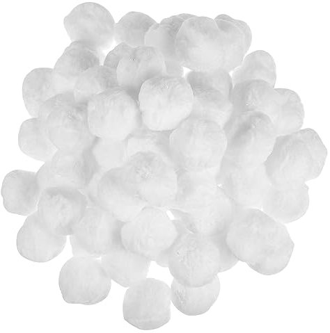 ROMISBABA Boules Filtrantes pour Piscine Filtre Fibre pour Pompe à Sable Aquarium Filtres à Sable