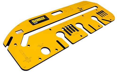 DEWALT Gabarit Défonceuse Bois Plan de Travail 800 mm Découpe Fraisage Jig