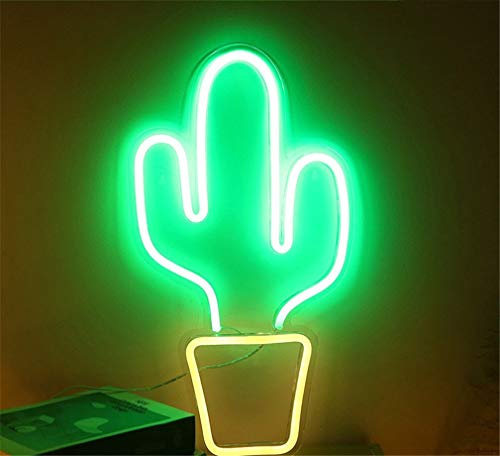 Neonlicht Zeichen LED Kaktus Nachtlichter USB-betrieben dekorative Festzelt Zeichen Bar Pub Store Club Garage Home Party Dekor