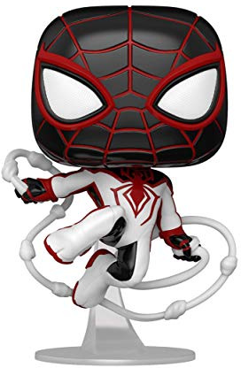 Funko Pop! Games: Miles Morales T.R.A.C.K. Suit - Spider-man - Collectable Vinyl Figure - Gift Idea - Official Merchandise - Toys for Kids & Adults - Video Games Fans - Model Figure for Collectors