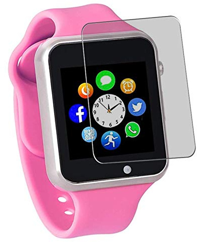 Puccy Privacy Screen Protector Film, compatible with Funntech/Janker A1 1.54 smartwatch Anti Spy TPU Guard （ Not Tempered Glass Protectors ）