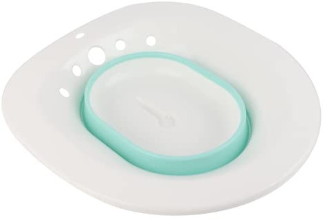 Sitz Bath for Toilet Seat, Pregant Women Folding Toilet Hip Bath Tub Sitz Bath for Hemorrhoids Patients(Blue)