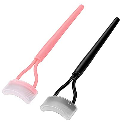 YiXuTag Peigne à Cils, 2PCS Séparateur de Cils en Métal Outil Amélioration des Cils Brosse à Cils
