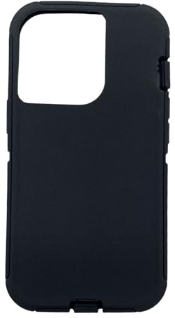 Replacement Rubber Outer Skin Compatible with iPhone 13 Mini Otterbox Defender Series Case (Black)