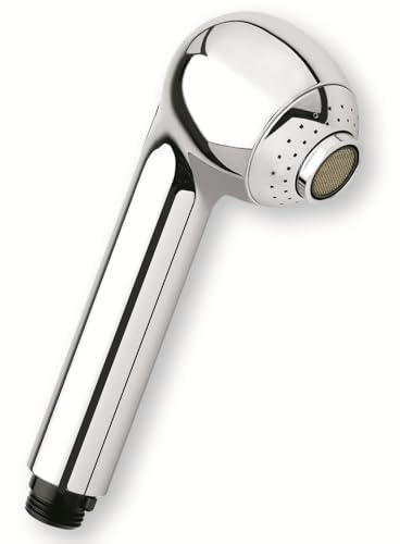 Schläfer 38100012 Douchette extensible de rechange pour robinet universel G 1/2, mitigeur d'évier de douche, douchette de cuisine avec bouton d'économie d'eau 2 modes Chromé