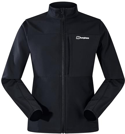 Berghaus Ghlas 3.0 Softshell-jacka, Svart/Svart, M