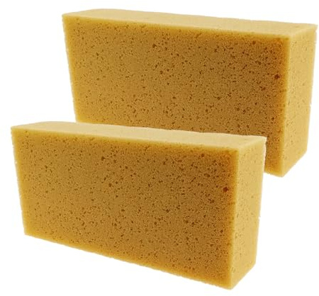 Bilsvamp extra stor absorberande lackvänlig tvättsvamp rengöringssvamp (2 stycken)