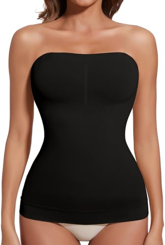Joyshaper Canottiera da Donna Senza Maniche per Modellare la Pancia, Camicia Shapewear Modellante, Canotta per Modellare la Figura, Canottiera per Modellare il Corpo, M
