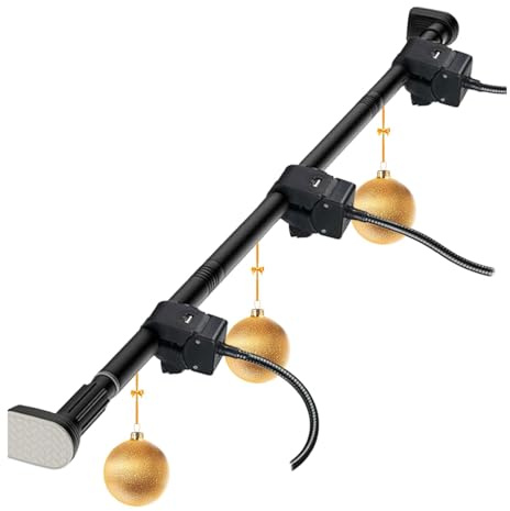 Girlandenaufhänger für die Haustür, Verstellbarer Türhaken für, passend für Türen mit Einer Breite von 81,3–101,6 cm, robuster Weihnachtsdekorationshalter für Kränze, Lichter_ und Girlanden