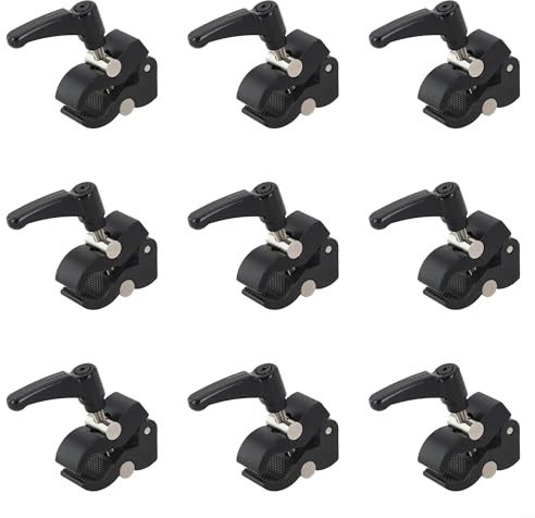 Vilgftyiet Solución de abrazadera de garra de trípode que mejora la estabilidad, montaje versátil para cámaras DSLR y equipos de fotografía en configuraciones de estudio, construcción de aleación de