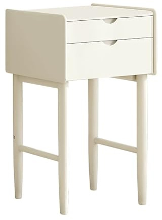 Tavolo da toeletta in legno massello con gambe a forma di H, forte capacità portante, anti-goccia, bordo rialzato, scrivania multifunzionale per camera da letto, elegante stazione di trucco