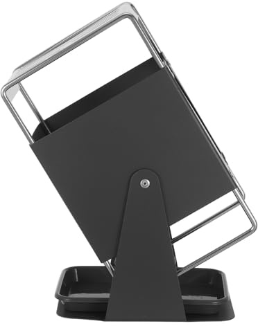 KICHOUSE Portacoltelli Rotante in Acciaio Inox 1 Pezzo con Fessure Flessibili Organizer Salvaspazio da Banco per Coltelli da Cucina Supporto Resistente alla Corrosione per Uso Domestico