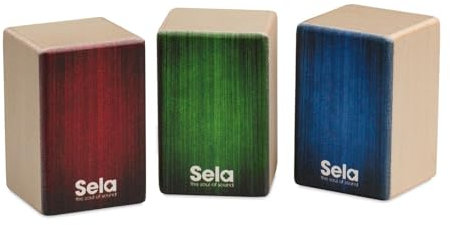 Mini Cajon Shaker Set (Soft, Medium, Hard)
