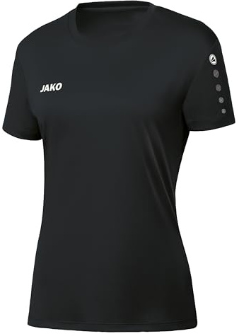 JAKO Damen Trikot Team Damen (Kurzarm), Schwarz, 42