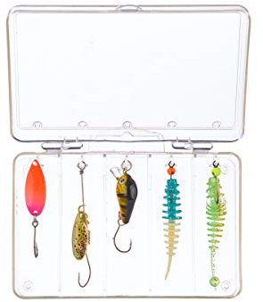 Balzer Trout Attack Mix 3 Set - 5 Forellenköder zum Forellenfischen, Spinnköder für Forellen, Forellenjigs, Köderset, Angelset für Forelle, Kunstköderset