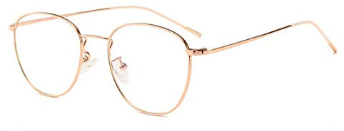 Blaulichtfilter Brille Damen Herren Metall Frame Retro Blockieren Blaulicht Gaming brille Computerbrille