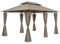 CASARIA® Pavillon de Jardin 3x4m Topas métal Hydrofuge Protection UV 50+ parois latérales Robuste tonnelle de Jardin extérieur pergola Tente Taupe