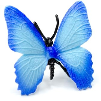 Miniblings Schmetterling Ring Insekten Tagfalter Butterfly blau | Für jeden Tag gemacht, gefertigt in Berlin, mit Schmetterlinge
