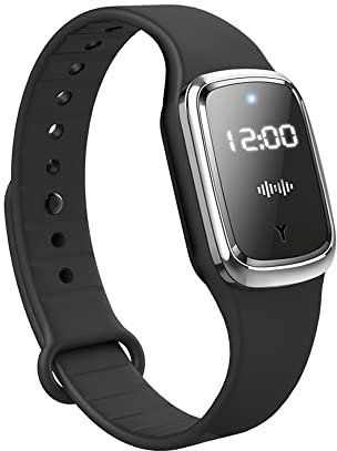 Armbänder Mückenschutz Ultraschall, Elektronische Anti-Mücken-Armbanduhr mit USB-Aufladung/wasserdicht/wiederverwendbar/tragbar für Outdoor-Camping-Wandern-Schwarz