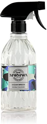 MARMARA Rumsspray Ocean Breece 500 ml – fräsch blommig luftfräschare – rumsdoft spray – doftspray – textilspray – luktborttagare – textilfräschare – utan drivgas, Room Cologne