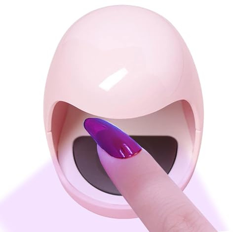 UV-nagellampa – professionell nagelbryggare | LED UV-lampor för gelnaglar | nagellampa för enkel fingernagel polsk lampa USB laddning polska nagelverktyg för gelpolering