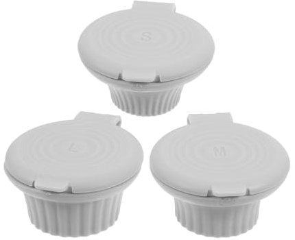 CONGARTENO 3pcs Bottle Emptying Kit Cap Inverted Bottle Caps Leakproof for Travel Home Use