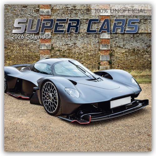 Super Cars – Traumautos 2026 – 16-Monatskalender: Original Gifted Stationery-Kalender [Kalender] (Wall-Kalender)