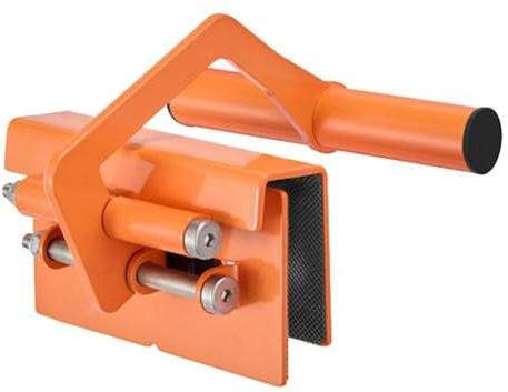 Morsetto di sollevamento in acciaio inox per pannelli pesanti, portata 50 kg, ganascia autoregolante con imbottitura in EVA antiscivolo, compatibile con lastre di legno, piastrelle, pietra, compensato