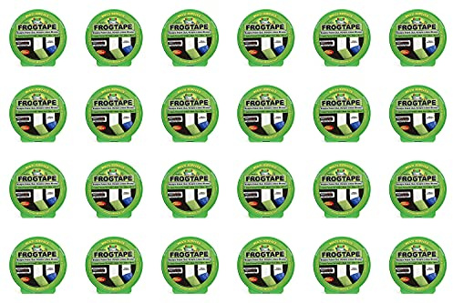 Frog Tape 150182.24 Green Multi Surface Painters Masking Tape 24mm x 41.1m, Pack of 24