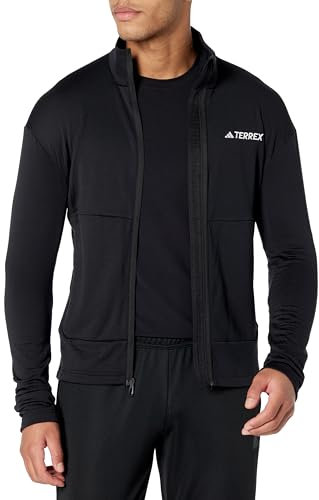 adidas Chaqueta polar multicolor FLOOCE negra