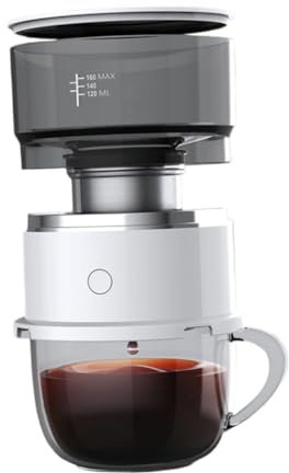 DECHOUS Manual Drip Pot Brewer Single Cup Coffee Maker Pour-Over Coffee Machine Random Style