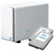 SIMPLETEK - Dispositivo di archiviazione di rete NAS a 2 bay con HDD da 1,5TB preinstallati (2x750GB), Ethernet LAN Gigabit – Colore Bianco (Ricondizionato)