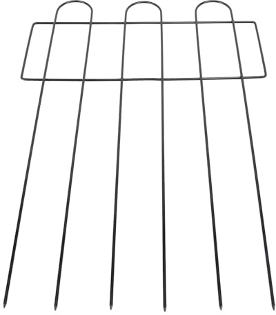 Phefop Clôture de Bordure Métallique, Clôture de Jardin Décorative avec Une Clôture à Barrière Animale pour Chien, Décor de Terrasse de la Cour, cambré pour Le Paysage de la Bordure