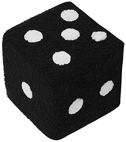 Yinhing Tabourets de Dés, Tabourets de Pied Stables Ottoman, Forme de Cube de Forme de Pouf Doux Repos pour Le Pied pour la Maison Chambre à Coucher (29x29x25cm)