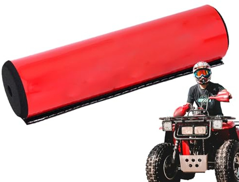 1 Piezas De La Almohadilla del Manillar De Barra Cruzada | Almohadilla Protectora De Manillar | Protección contra El Pecho del Motociclista | para Viajar, Entrega para Llevar | 200x50 Mm